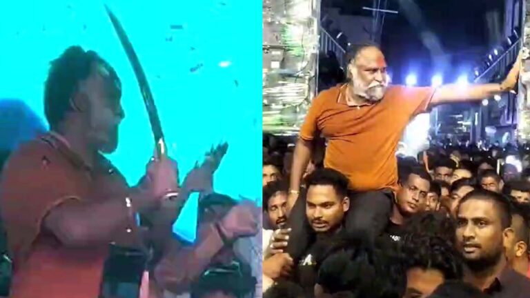 Jagga Reddy: చేతిలో తల్వార్‌తో స్టేజ్‌ పై స్టెప్పులేసిన జగ్గారెడ్డి..