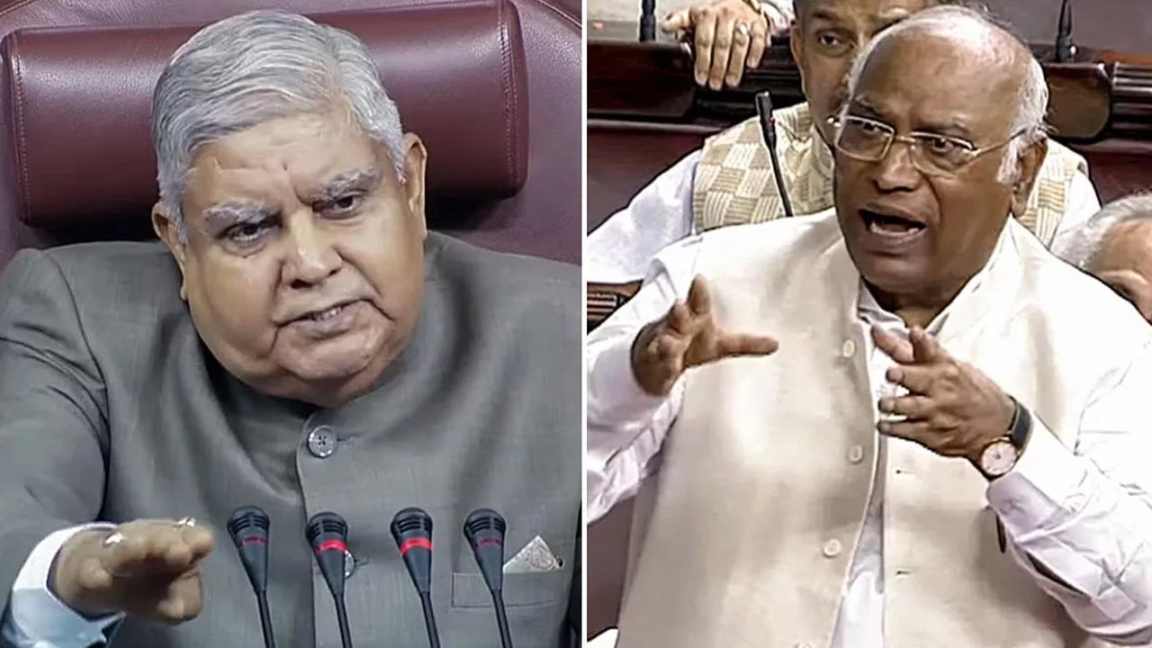 Mallikarjun Kharge: రాజ్యసభలో ప్రధాని మోడీపై మల్లికార్జున ఖర్గే ఫైర్‌..