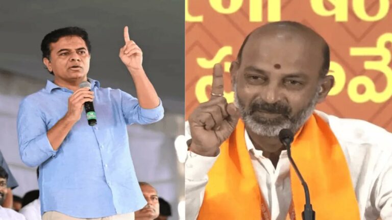 KTR: సిరిసిల్లకు మెగా పవర్ లూమ్ క్లస్టర్‌ను తీసుకురండి.. బండి సంజయ్‌కు కేటీఆర్‌ లేఖ