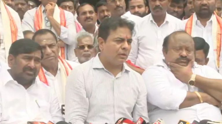 Kannepalli Pump House: ఆగస్టు 2 డెడ్‌లైన్‌.. 50 వేల మంది రైతులతో వచ్చి పంపులు ఆన్ చేస్తాం: కేటీఆర్‌