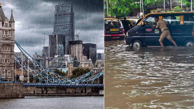 London: భారత్ లో చిన్నపాటి వర్షాలకే రోడ్లు జలమయం..లండన్ లో ఇలా ఎందుకు జరగదు?