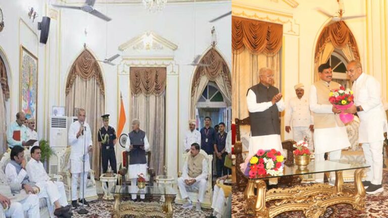 MP: 15 నిమిషాల్లో రెండు సార్లు మంత్రిగా ప్రమాణం చేసిన రావత్