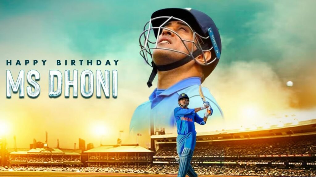 Ms Dhoni Birthday