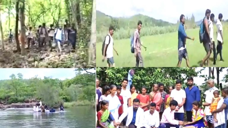 Mulugu Doctors: డాక్టర్ సాహసాని సలామ్.. వాగులు దాటుకుంటూ వైద్యం..