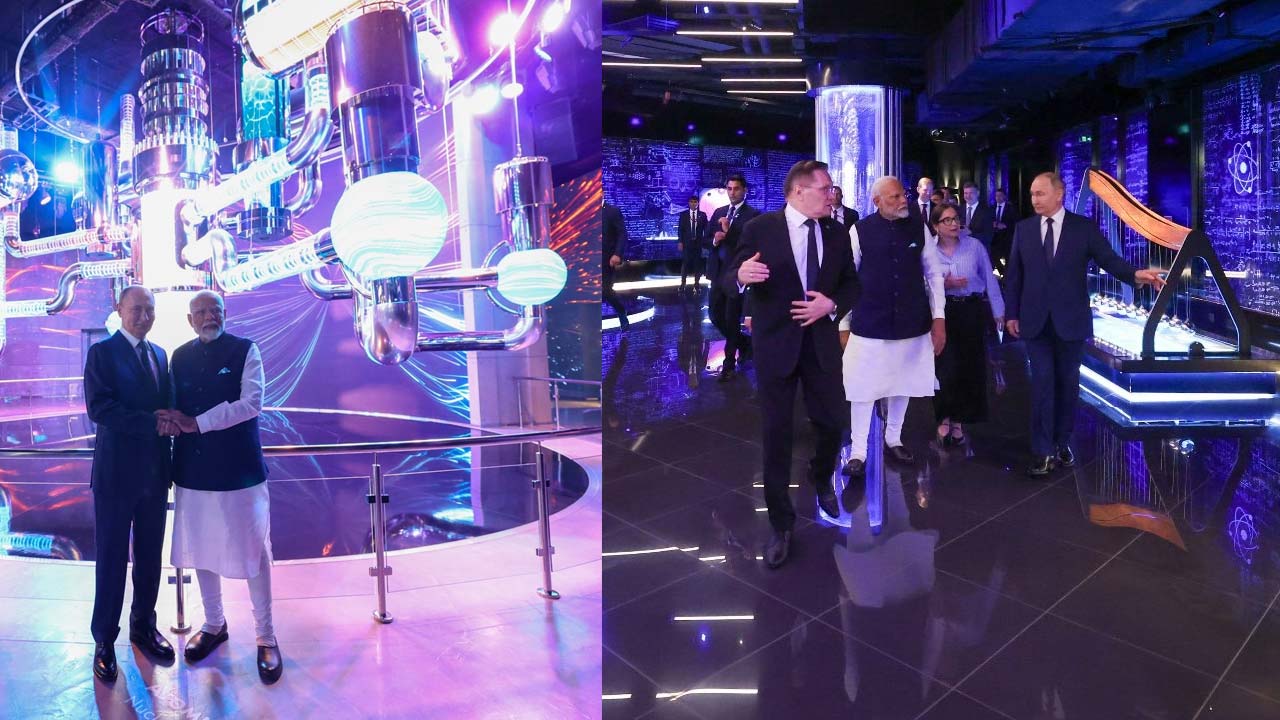 Russia: సివిల్ న్యూక్లియర్ ఎనర్జీ ఎగ్జిబిషన్‌ను సందర్శించిన ప్రధాని మోడీ