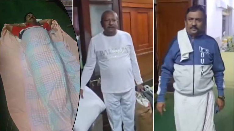 BJP MLAs Slept Inside Assembly: రాత్రంతా అసెంబ్లీలోనే నిద్రపోయిన ఎమ్మెల్యేలు