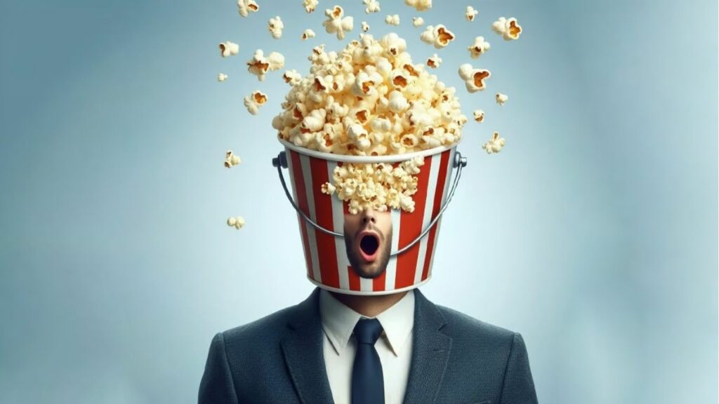 Popcorn Eating