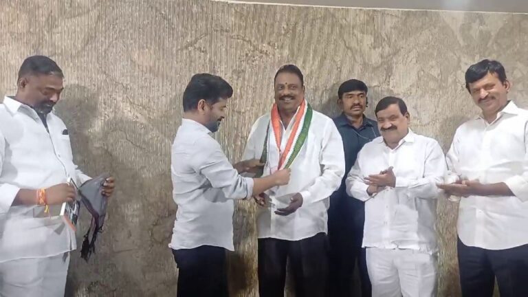 MLA Prakash Goud: కాంగ్రెస్‌లో చేరిన మరో బీఆర్‌ఎస్ ఎమ్మెల్యే