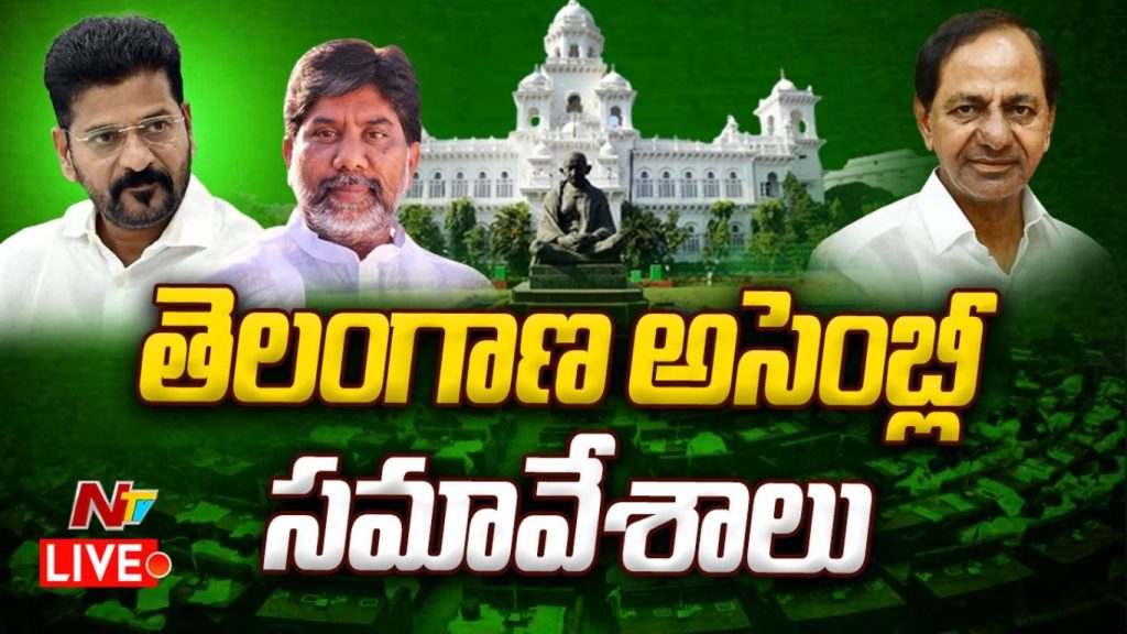 Revanth Reddy In Telangana Assembly