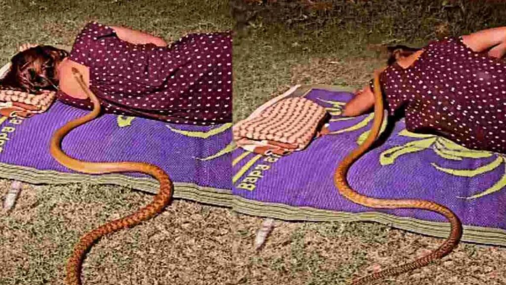 Snake Woman Viral Video