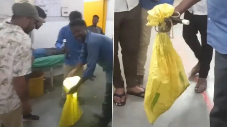 Viral Video: ఎంత ట్యాలెంటెడ్ బ్రో నువ్వు.. కరిచిన పామును ఏకంగా ఆసుపత్రికి తీసుకెళ్లి..
