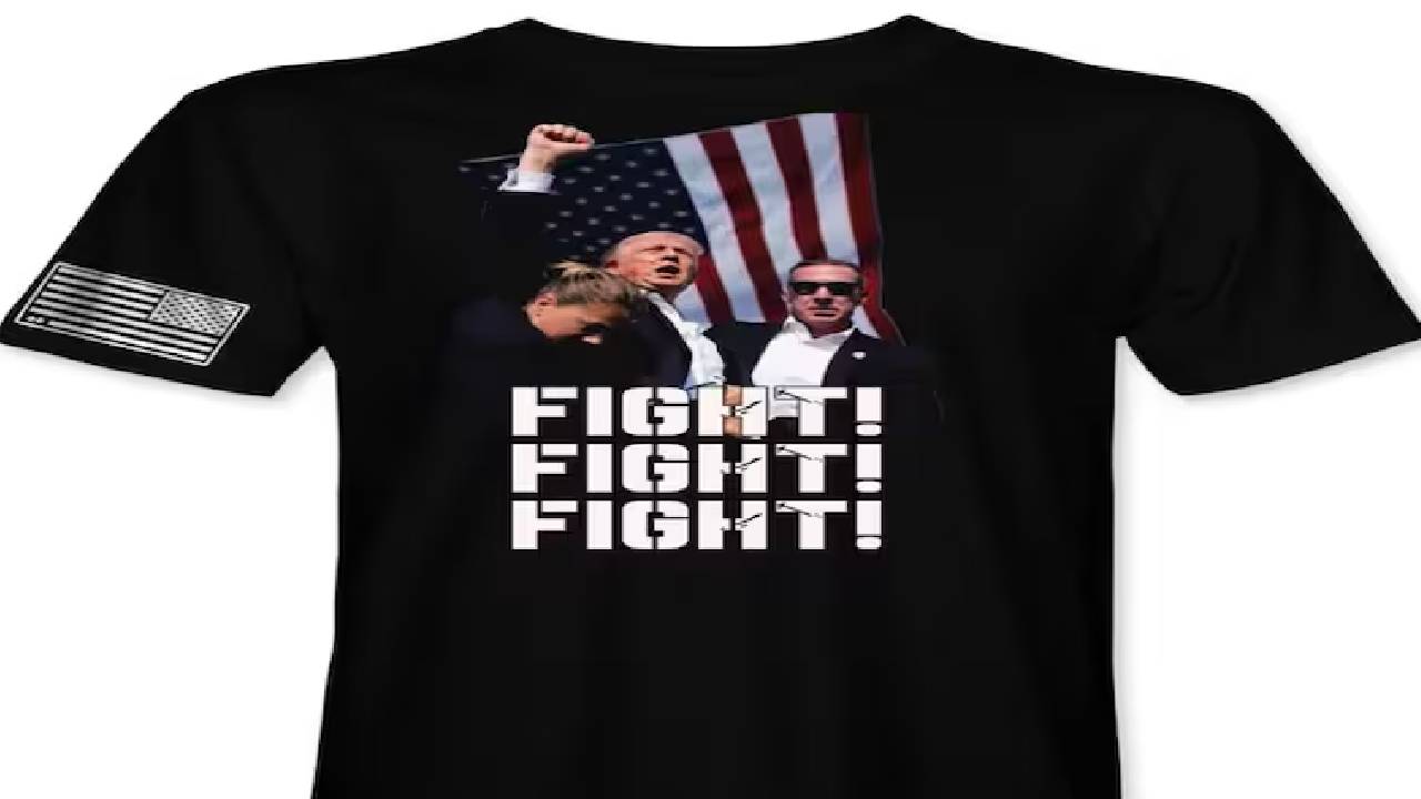 Trump T-shirts: ట్రంప్ దాడిపై “టీ-షర్ట్‌లు”.. ఇంత ఫాస్ట్‌గా ఎలారా..?