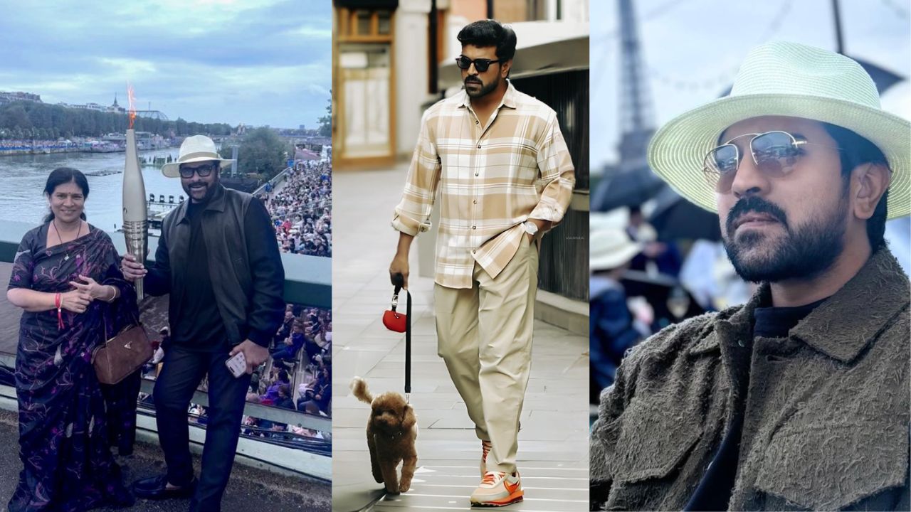 Olympic Games Paris: పారిస్ ఒలింపిక్స్ లో గ్లోబ‌ల్ స్టార్ రామ్ చ‌ర‌ణ్‌..రైమ్‌ల‌తో పి.వి.సింధు ఆత్మీయ క‌ల‌యిక‌