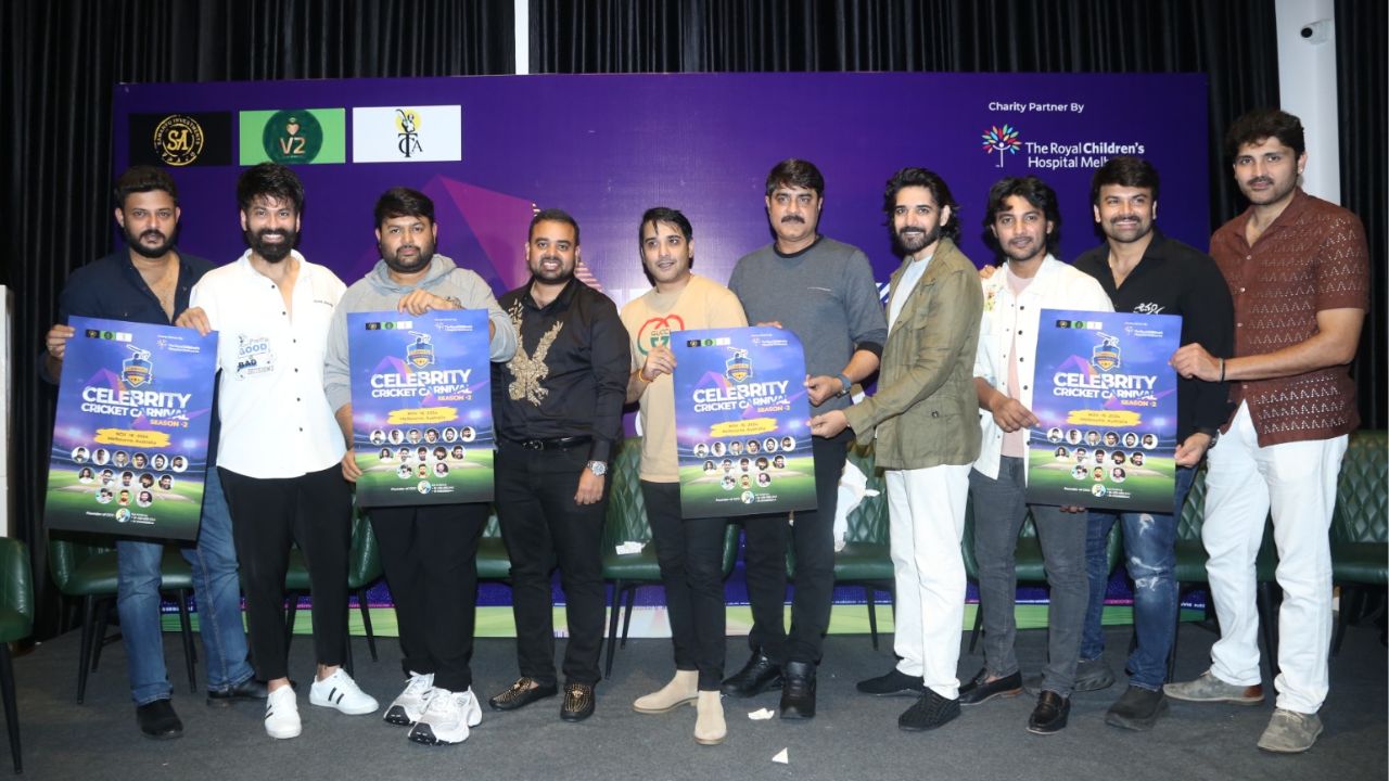 Tolly Wood :సెలబ్రిటీ క్రికెట్ కార్నివాల్ సీజన్ 2 సాఫ్ట్ పోస్టర్ లాంచ్ ..
