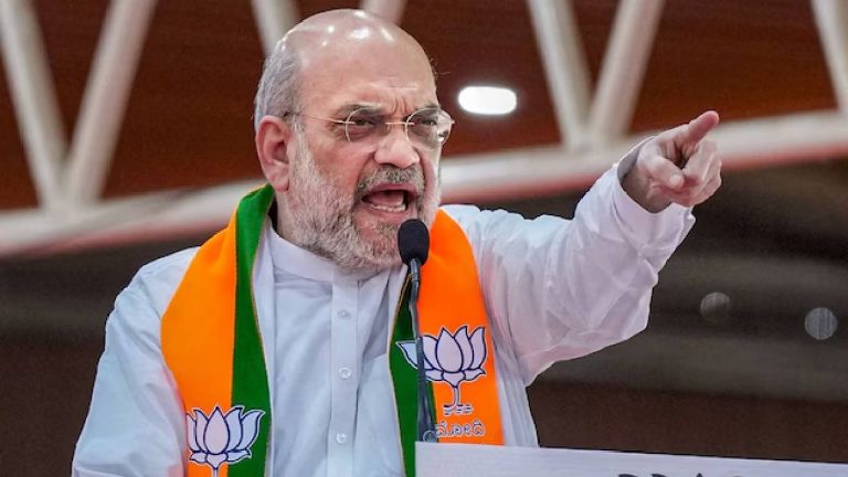 Amit Shah: గిరిజనులపై ‘‘లవ్ జిహాద్’’, ‘‘ల్యాండ్ జిహాద్’’.. సీఎం గిరిజనుడై ఉండీ వీటికి మద్దతు..
