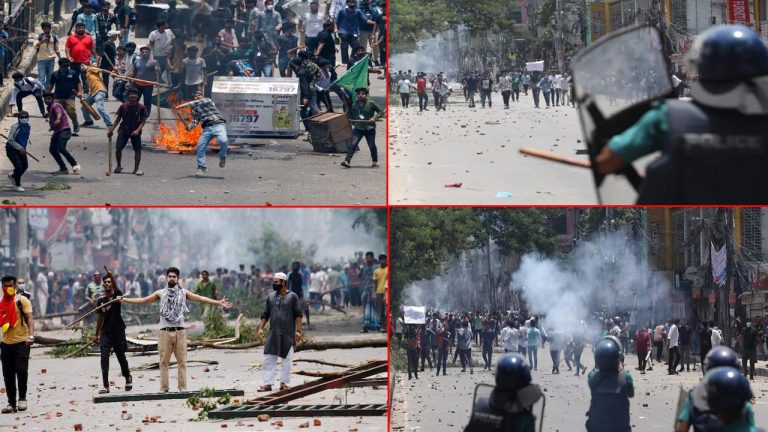 Bangladesh Protests: బంగ్లాదేశ్ అల్లర్లలో 105 మంది మృతి.. గాయపడిన 2500మంది..!