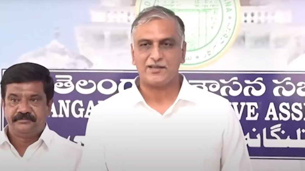 Harish Rao : ఆత్మస్తుతి.. పర నిందలా.. రాష్ట్ర ప్రభుత్వం బడ్జెట్