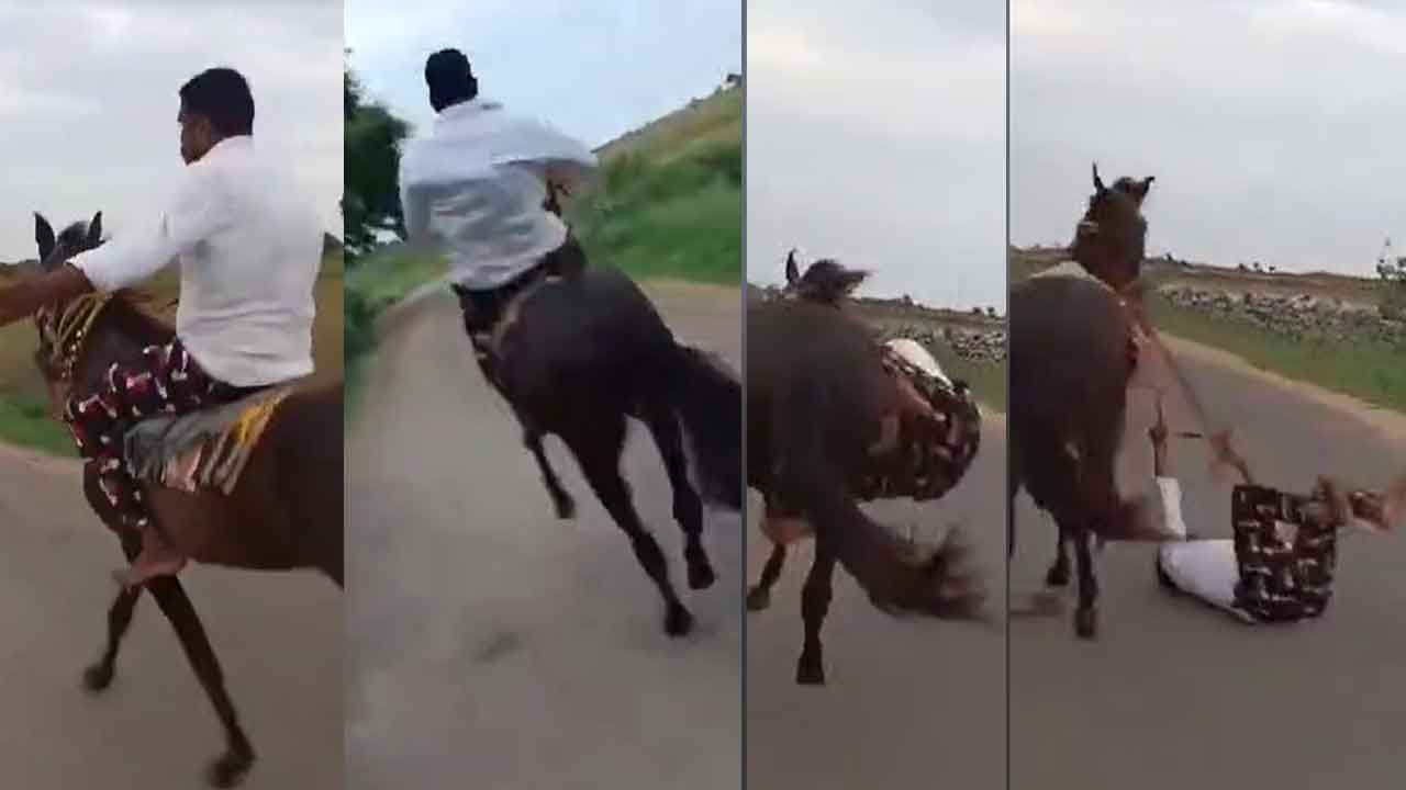 Kurnool: ప్రాణం తీసిన సంప్రదాయం..! గుర్రపు స్వారీ ప్రాక్టీస్ చేస్తూ వ్యక్తి మృతి