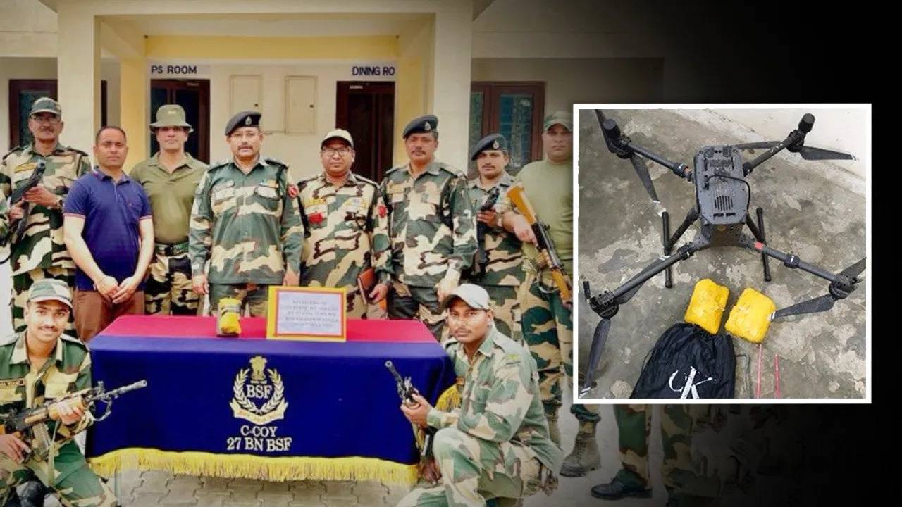 BSF: పాకిస్థాన్ ‘డ్రోన్’ కుట్ర.. 6 నెలల్లో 126 డ్రోన్లు కూల్చేసిన బీఎస్ఎఫ్‌