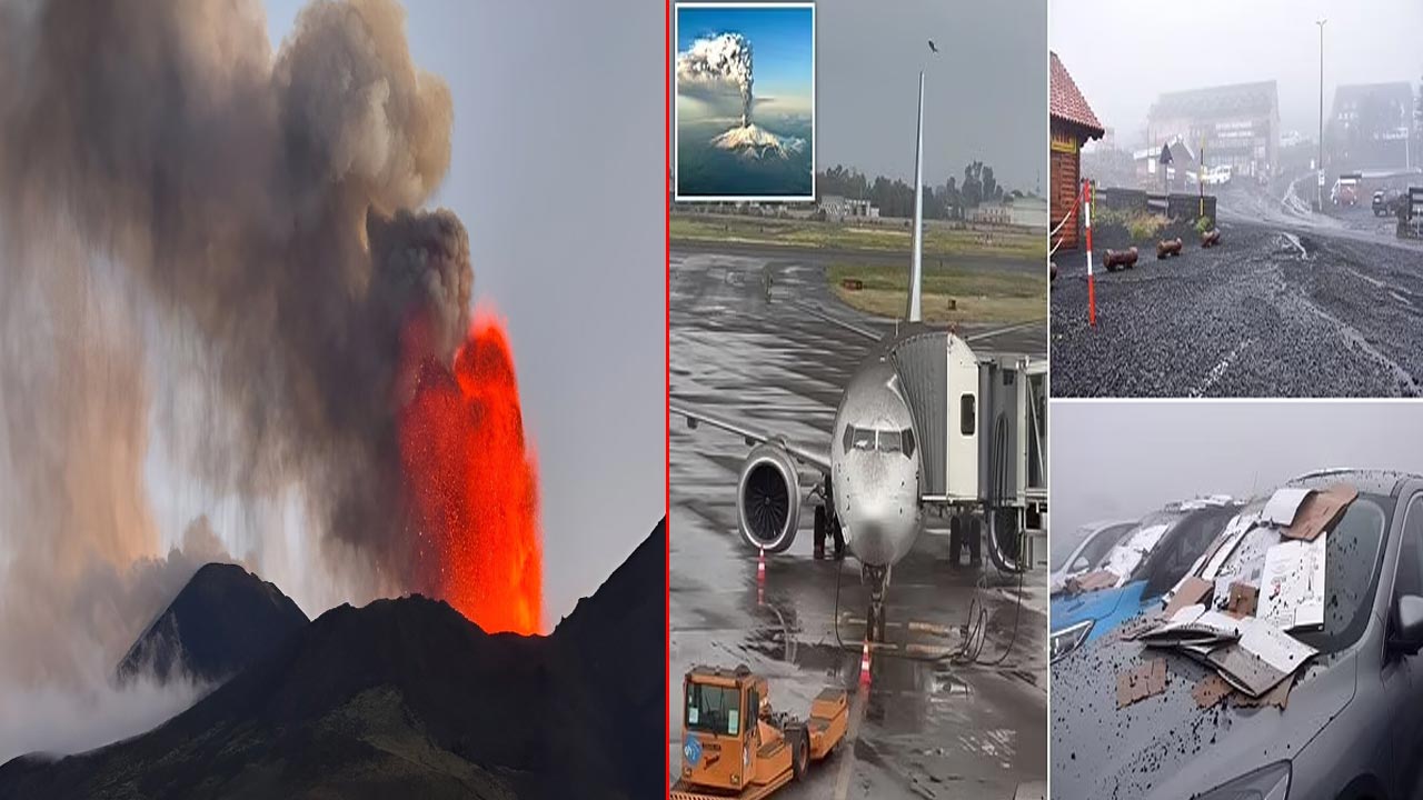 Mount Etna Volcano: పేలిన భారీ అగ్నిపర్వతం.. బూడిదమయమైన ఇటలీలోని విమానాశ్రయం..