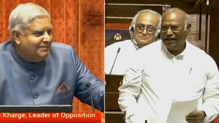 RajyaSabha: ఛైర్మన్-ఖర్గే మధ్య ఆసక్తికర సన్నివేశం.. సభ్యులు నవ్వులే నవ్వులు