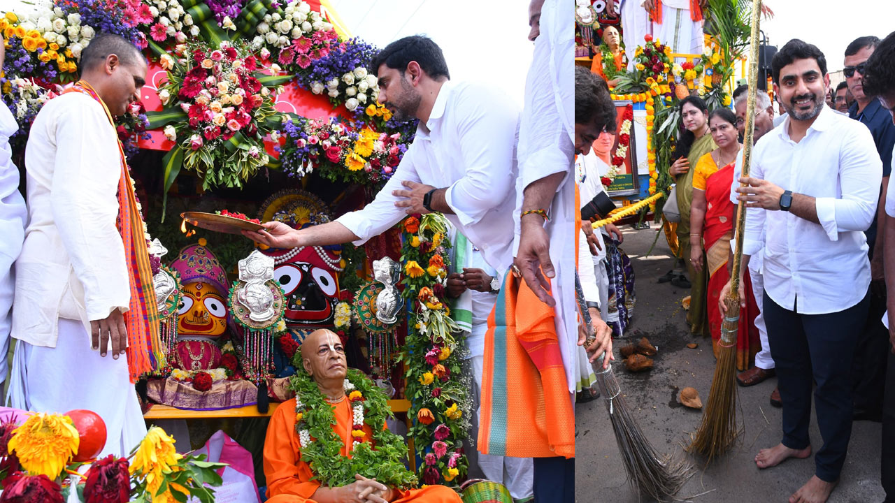 Minister Nara Lokesh: ప్రజలకు సేవ చేస్తే భగవంతుడుకి చేసినట్టే.. అదే బాటలో సేవ చేస్తా..