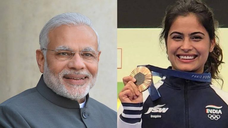 Manu Bhaker: మను భాకర్ కి రాష్ట్రపతి, ప్రధానితోసహా పలువురి ప్రశంసలు..