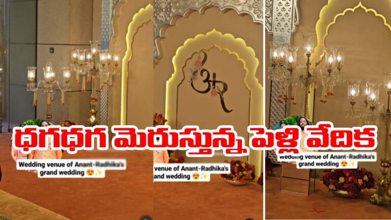 Anant ambani wedding: అనంత్-రాధిక పెళ్లి వేదిక ఇదే.. వీడియో వైరల్