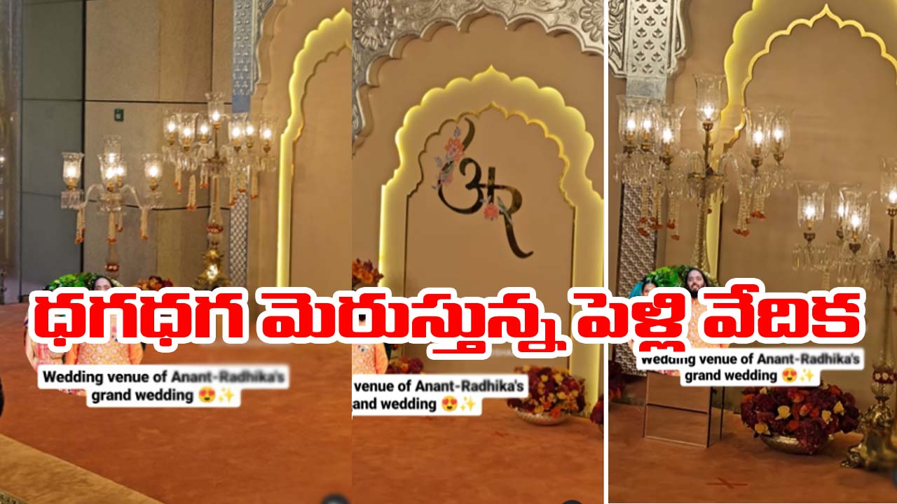 Anant ambani wedding: అనంత్-రాధిక పెళ్లి వేదిక ఇదే.. వీడియో వైరల్
