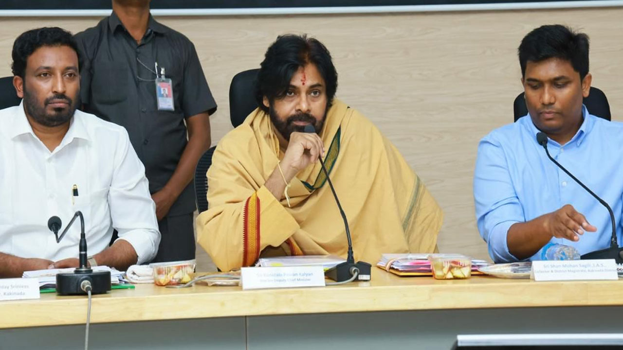 Pawan Kalyan: పీసీపీపై డిప్యూటీ సీఎం పవన్ కల్యాణ్ సమీక్ష..