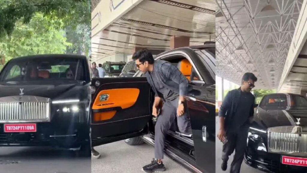 Ram Charan New Rolls Royce Car