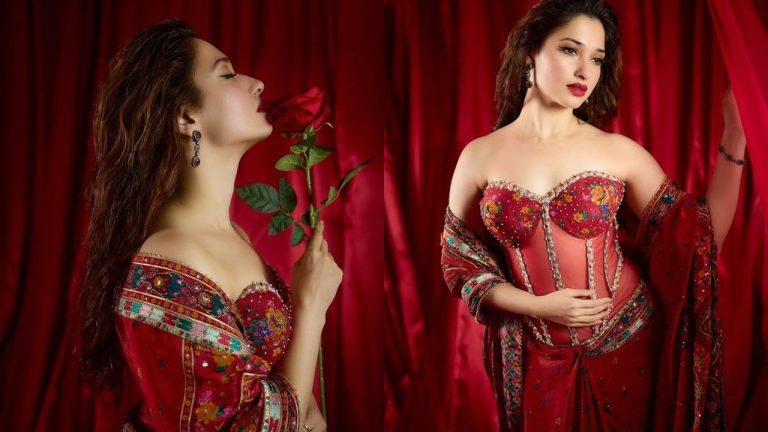 Tamannah: గులాబీయే గులాబీని ముద్దాడితే తట్టుకోడం ఎలా తమన్నా?