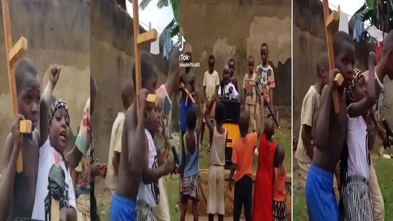 Uganda Children: డొనాల్డ్ ట్రంప్‌పై కాల్పులు.. సీన్‌ రీక్రియేట్ చేసిన ఉగాండా చిన్నారులు..!