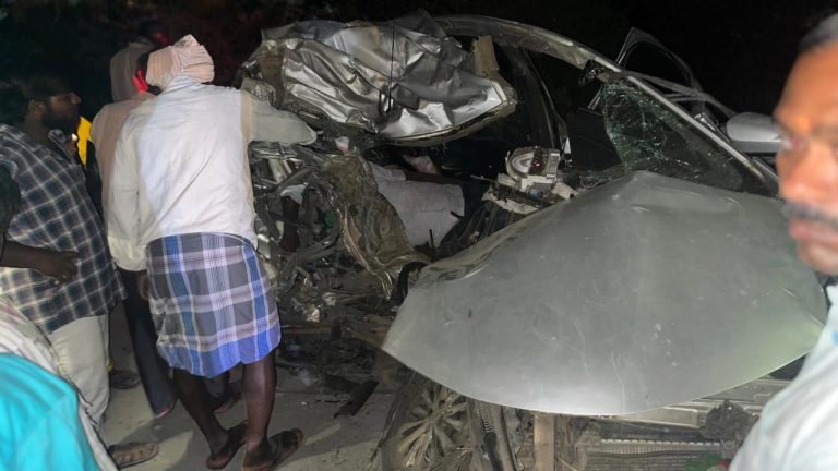 Road Accident: అన్నమయ్య జిల్లాలో ఘోర ప్రమాదం.. కారు-లారీ ఢీ, ఐదుగురు స్పాట్ డెడ్