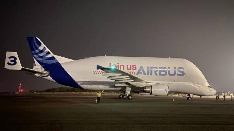 Airbus Beluga: ప్రపంచంలో అతిపెద్ద కార్గో విమానం హైదరాబాద్‌లో దిగింది..ప్రత్యేకతలు ఇవే..