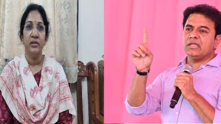 Bandru Sobharani: కేటీఆర్ పై మహిళ ఫైనాన్స్ కార్పొరేషన్ ఛైర్ పర్సన్ ఘాటు వ్యాఖ్యలు!