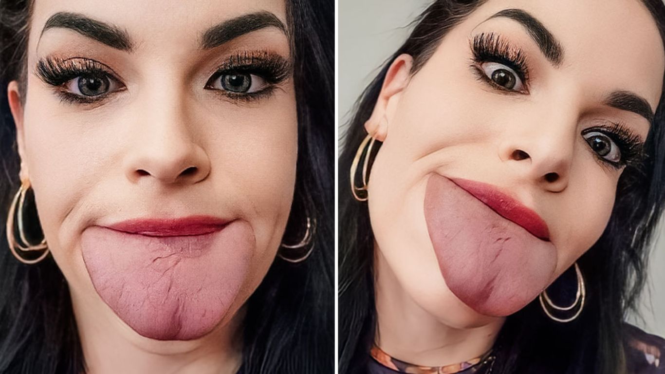 Guinness World Record: వామ్మో.. నాలుకతోనే బయపెట్టేస్తుందిగా..