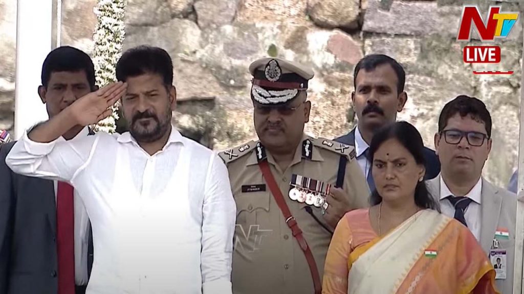 Cm Revanth Reddy Golkonda