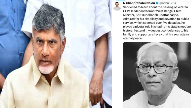 CM Chandrababu: బెంగాల్ మాజీ సీఎం మృతిపై సీఎం చంద్రబాబు దిగ్భ్రాంతి