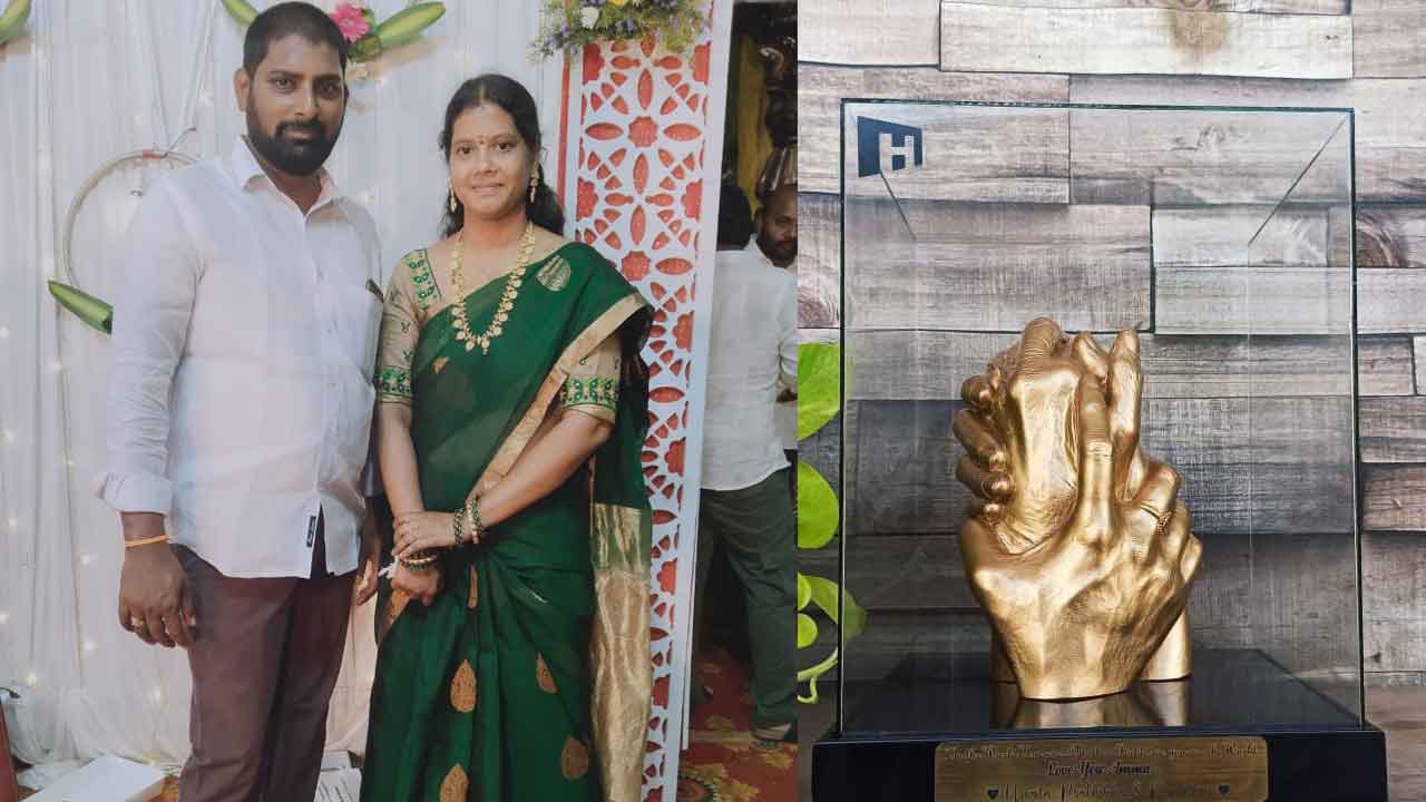 Hand Casting: ప్రేమించి పెళ్లి చేసుకున్న భార్య మృతి.. ఆ భర్త చేసిన పని అందరి హృదయాలను కదిలించింది..