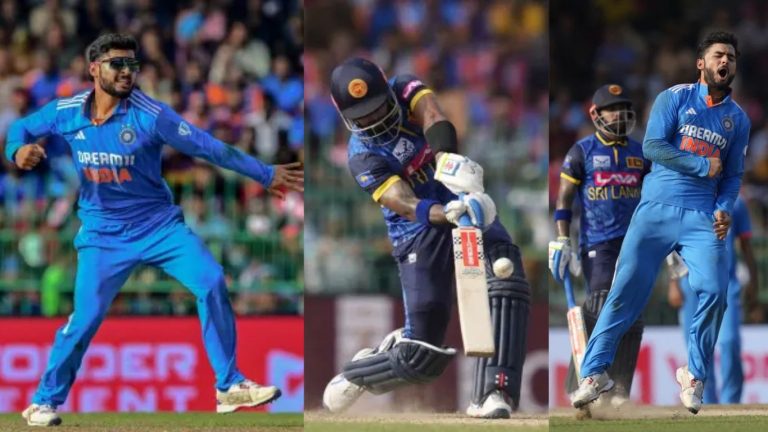 IND vs SL: స్పిన్ తో మాయచేసిన రియాన్ పరాగ్.. టీమిండియా టార్గెట్ 249..