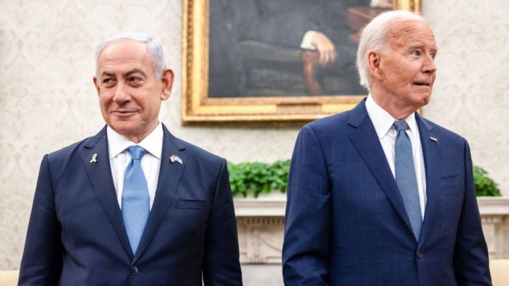 Joe Biden Fired On Benjamin Netanyahu