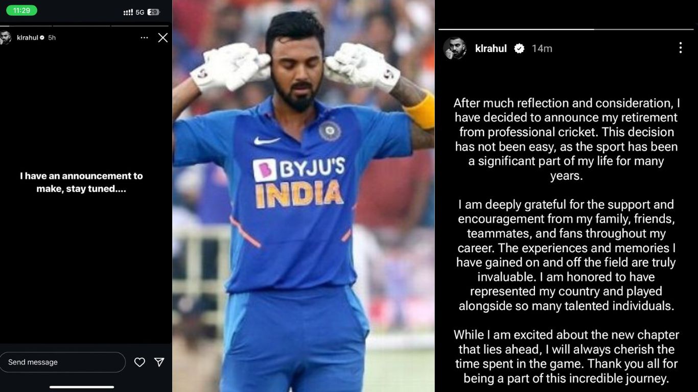 KL Rahul Retirement: అంతర్జాతీయ క్రికెట్‌కు కేఎల్ రాహుల్ రిటైర్మెంట్..? ఈ వైరల్ పోస్ట్‌లో నిజమెంత..?