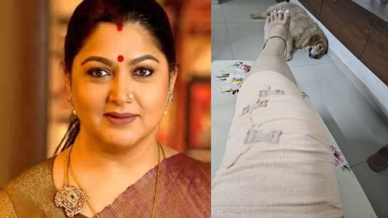 Khushboo: ఖుష్బూకి గాయం.. అసలేమైంది?