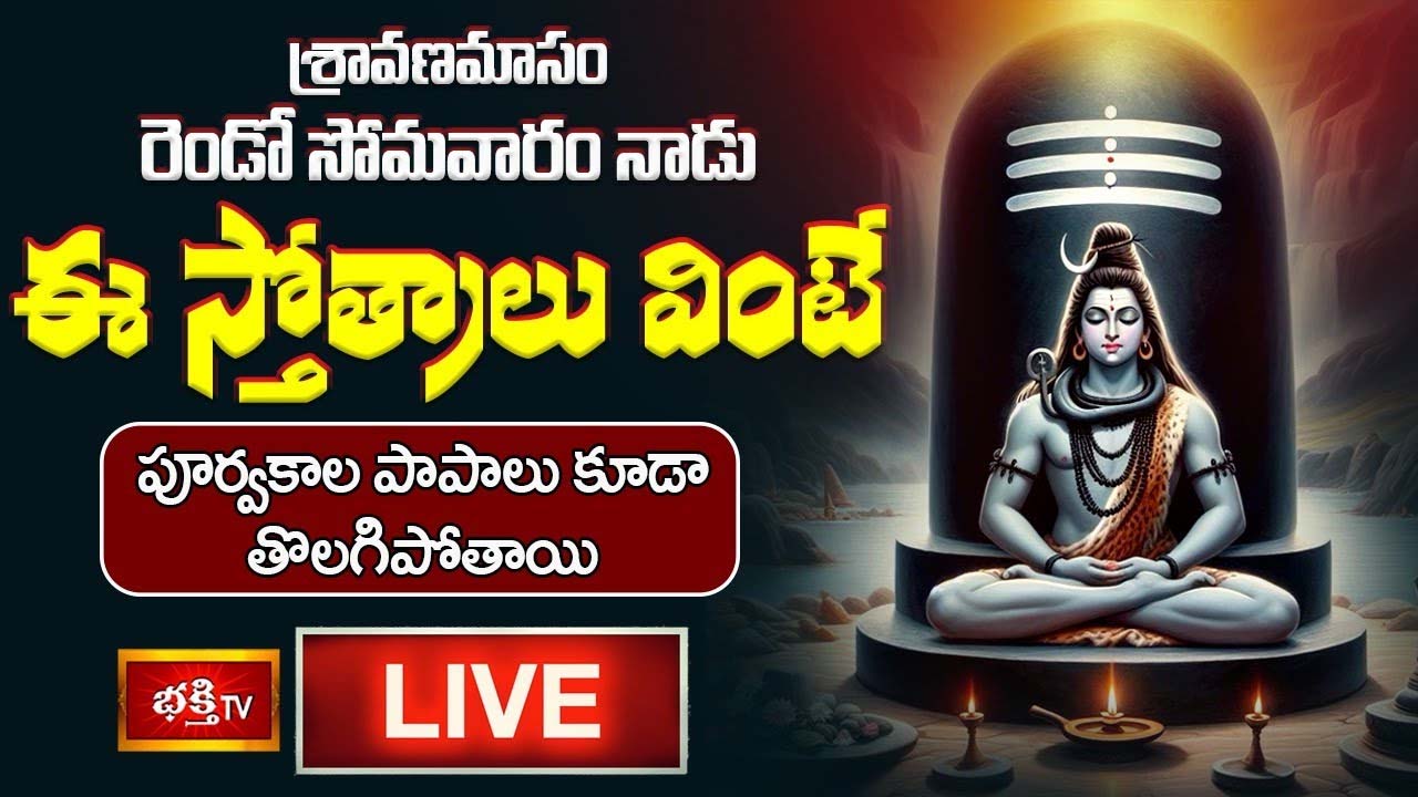 Lord Shiva Stotram:  శ్రావణమాసం రెండో సోమవారం ఈ స్తోత్రాలు వింటే పాపాలు తొలగిపోతాయి