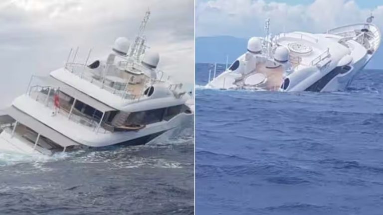 Luxury Yacht Sinks Off: ఘోరం సముద్రంలో కొట్టుకుపోయిన టెక్ దిగ్గజం..