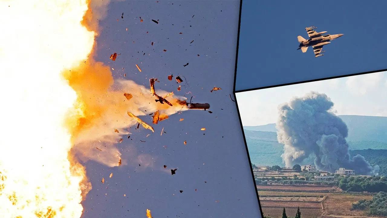 Israel Army Attack :  300 కంటే ఎక్కువ రాకెట్లలో ఇజ్రాయెల్ పై విరుచుకుపడ్డ హిజ్బుల్లా