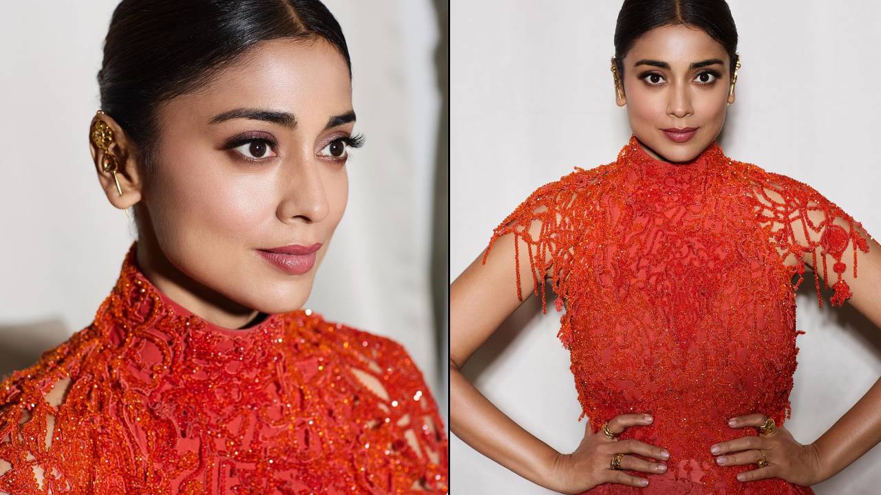 Shriya Saran : ఎర్ర డ్రెస్సులో యాపిల్ పండులా శ్రియా శరణ్