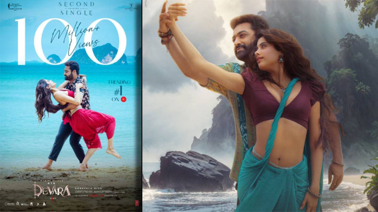 Devara : 100 మిలియన్స్ వ్యూస్ తో దూసుకుపోతున్న  “చుట్టమల్లె” సాంగ్