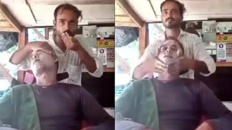 Uttarpradesh : ఉమ్ముతో కస్టమర్ కు మసాజ్ చేసిన యూసుఫ్ ఫై బుల్డోజర్ యాక్షన్